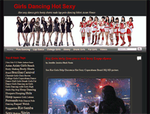 Tablet Screenshot of dance-girl.com